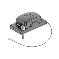 HARTING 09405065411 Hoods 6B HPR Compact Bulkhead Housing Cover, w/ lanyard