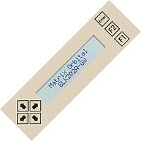 Matrix Orbital BLK202A-GW PC Bay Inserts, LCD Characters White Background Blue Text