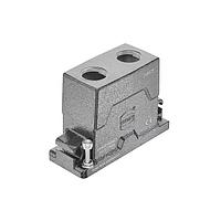 HARTING 19405160422 Hoods 16B HPR Compact Hood, HC (wide), Screw Locking, Top Entry, 2xM32