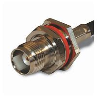 Amphenol RF 122160 Connectors TNC ST BULKHEAD JACK 58-303 LMR195