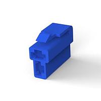 AMP Connectors - TE Connectivity 172130-5 Housing 250SER PLUG HSG 2P BLUE