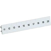 Sensata Technologies - Crydom CNL2 Accessories and Hardware 1x10 INDIV ID mkrs w/11-20 for DRSCN