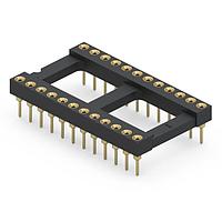 Mill-Max 110-11-624-41-001000 IC & Component Sockets DIP Dual In Line Socket