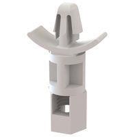 Essentra Components LCCBS-TF-14-01 Winged Support CB Spt,Thrd Fem,Natural,7/8 in Spc