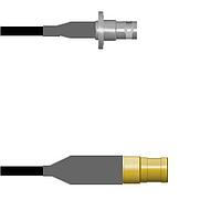Amphenol Custom Cable Q-0803X0008006i RF Cable Assemblies BNC-SJB/SMB-SP RG58 6I