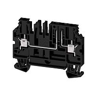 Weidmuller 2892800000 Feed Through Terminal Block W2C 4 DT W/O DTLV BK