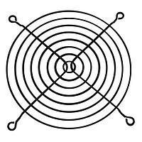 Orion Fans G109-15AB Guard Fan Finger Guard for 120mm Fan, Steel, Black, C1559640