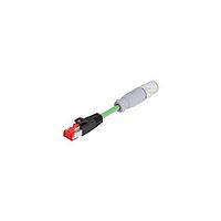 Amphenol CONEC 43-18909 Ethernet Cables / Networking Cables SAL-45S-RS8.33-12D-