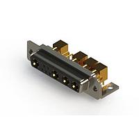 EDAC 630-9W4-240-7TC Mixed Contact D-Sub Connectors Right-angle Power Combo D-Sub Connector