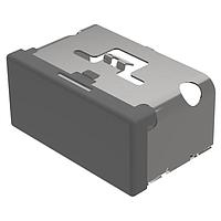 EAO 03-901.8 Switch Hardware Lens, 18 mm x 38 mm, non illuminative, Grey, flush, Plastic