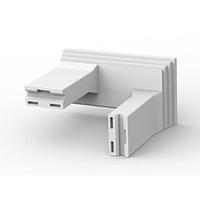 AMP Connectors - TE Connectivity 1-521785-1 Housing 250 FASTON RECP HSG 2 CIR NATURAL