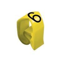 Weidmuller 0253411520 Wire Labels & Markers CLI C 3-6 GE/SW 6 MP