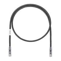 Panduit UTP6ASD7BL Cat 6a Copper Patch Cord, Cat 6A (SD), Black UT
