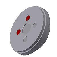 PUI Audio AS01008MR-2-R Electromagnetic SPEAKER .3 W 8 OHM 86 DB 1200 HZ