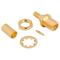 Amphenol RF 262121 Connectors MMCX BULKHEAD JACK 174 316 GOLD