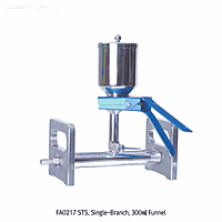 TJV TJ.FA0211 Stainless steel Mamifolds, 3-Branchs, 300㎖ Stainless steel Funnel