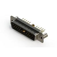 EDAC 627-21W1624-4N3 Mixed Contact D-Sub Connectors Vertical Combo Dsub