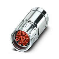 PHOENIX CONTACT 1621525 Straight Female Cable Conn M23 Hybrid 8+4+PE