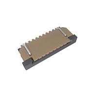 Amphenol FCI SFW9R-2STE1LF Board Mount 1.00mm Flex Connector, SFW-R series, 9 Position, Top side Contact, Side Entry Surface Mount ZIF Connector, Lead Free.