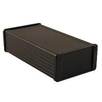 Hammond Manufacturing 1457K1601BK PC Board w/No Mounting Ends 6.3x1.73x3.3" Black