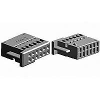 AMP Connectors - TE Connectivity 284442-1 Housings PLUG FOR MQS 12 POS. COLOUR BL