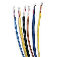 OMEGA EXGG-B-20-1000 B Type Thermocouple Duplex Extension Wire (1000 ft, ANSI, B, 0.060 x 0.095 in, 20 AWG, Solid)
