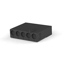 AMP Connectors - TE Connectivity 2-480390-1 Pin & Socket Connectors 05P CMNL PLUG M/M BLK HT