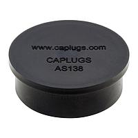 Caplugs AS138-20B Accessories AS138-20B CAP BLACK LDPE DS