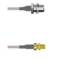 Amphenol Custom Cable Q-1T02W0005036i RF Cable Assemblies N-SJB/SMA-SJB G316 36I