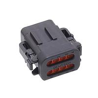 DEUTSCH - TE Connectivity 2289630-2 Connectors DTM06-08SB-E003, PLUG GRAYEND CAP