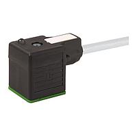 Murrelektronik 7000-18041-2160500 Sensor Cables / Actuator Cables MSUD VALVE PLUG FORM A 18MM, PVC 3X0.75 GRAY, 5m
