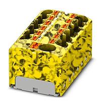 PHOENIX CONTACT 3274030 DIN Rail Terminal Blocks Distribution block  bridged internally  nom. voltage: 450 V  nominal current: 32 A  connection method: Push-in connection  Push-in connection  number of connections: 13  cross section: 0.2 mm - 6 mm   AWG: 24 - 10  width: 46.3 mm  height: 22.7 mm  co