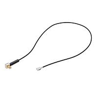 Molex 73230-6150 RF Cable Assemblies MCX Right-Angle Plug-to-I-PEX MHF I LK Plug, 1.37mm Cable Diameter, 305.00mm Cable Length, 50 Ohms