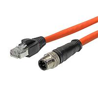 Molex 1201080352 Ethernet Cables / Networking Cables M12-4P(D)-MM ST/RJ45 5M