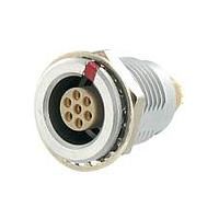 Eaton Souriau-Sunbank JBXER0G07FSSDPR Connectors 7P Socket Receptacle Solder Panel Mt Sz 0