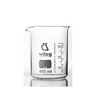 WITEG 5 500 001 B Beaker low form with spout and Witeg logo (1000ml; 10 pcs)