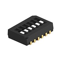 Alcoswitch - TE Connectivity 1977831-3 DIP Switches DIP SWITCH GDH06SATR04