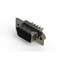 EDAC 627-M09-322-LT2 D-Sub Connectors - Standard Density Vertical Machined D-Sub Connectors