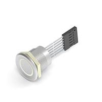 Alcoswitch - TE Connectivity 2342840-4 Pushbutton Switches AVP19M Conc. S16 RGB R 500mm/1x6