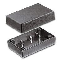 Bud Industries PBS-11327-G Hand Held Plastibox Style A Electronic Enclosure, Battery Comp. Gray (5.6 X 3.3 X 1.5 In)