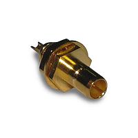 Amphenol RF 142150-75 Connectors MINI SMB BLKHED JCK FRONT MNT 75OHM GOLD