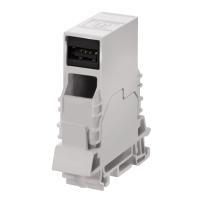 Weidmuller 1438180000 Micro USB Type AB Connectors IE-TO-USB-AB