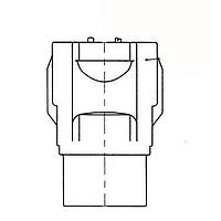 Yazaki 7282706240 Plug Housing CONN 6P 090 II LT GRY