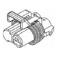 Aptiv 12124388 1-Way 2P F GRAY CONN ASSY MP 480 SERIES 42AMPS