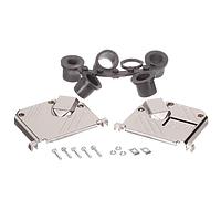 3M Electronic Solutions Division 3357-6537-1C EMI/RFI Shielded Backshell JUN.SHELL/DSUB/37POS