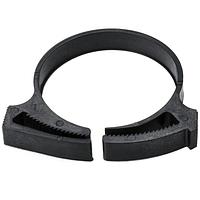 HellermannTyton SNP34GHS0H4 Conduit Clips Snapper Hose Clamp, 1.49 - 1.59" Bundle Diameter, PA66GF13, Black, 500/pkg