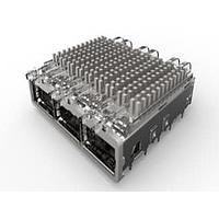 AMP Connectors - TE Connectivity 2057042-9 I/O Connectors 1x3 QSFP Kit Assy LP&HS Customerizd HS