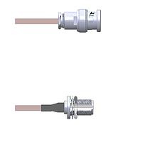 Amphenol Custom Cable Q-0I01Z0001096i RF Cable Assemblies BNC-SP/N-SJB G178 96I