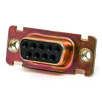 Cinch DEUE9S Receptacle DSUB 9F CRIMP E GF ZINC