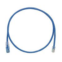Panduit UTPKCH14BU Cat 5e Keyed Copper Patch Cord, Cat 5e, Blue UT